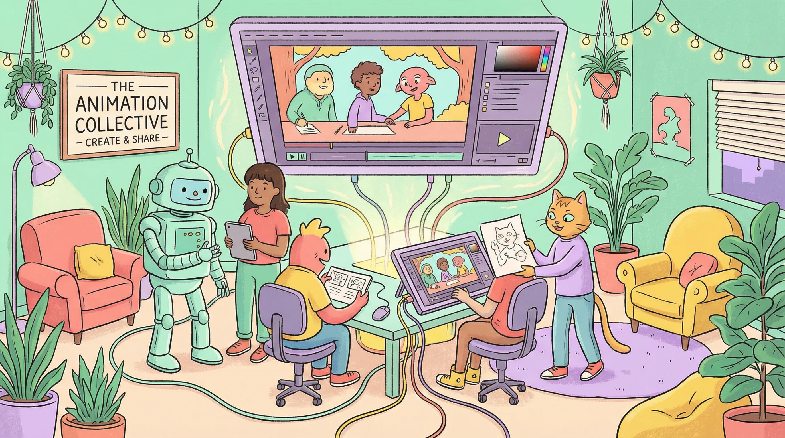 《小镇故事》动画众筹项目 - 温馨治愈系定格动画