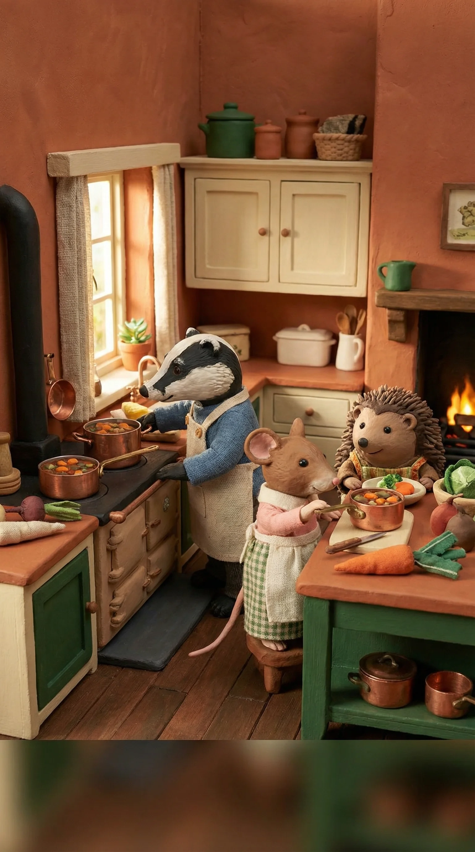 厨房交响曲 - 独立动画短片 - 定格动画黏土角色烹饪场景